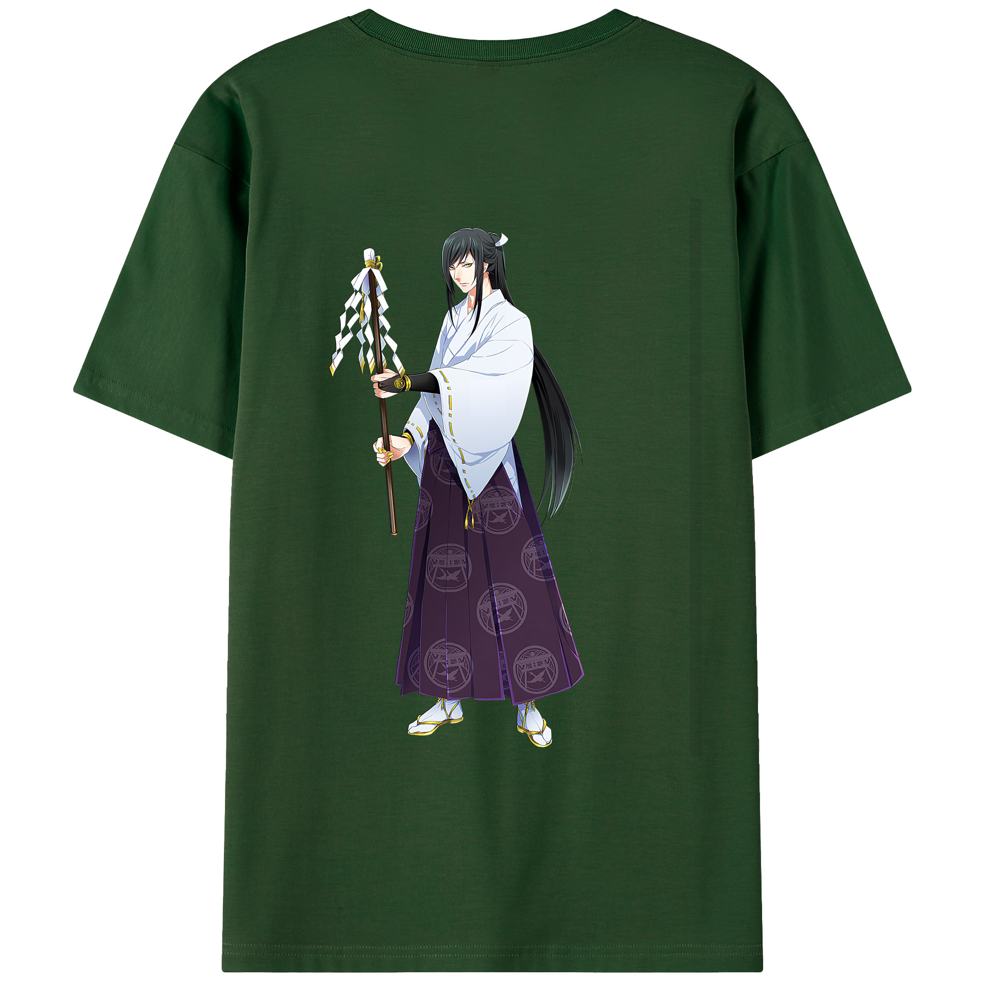 （画像用） 刀剣乱舞 Touken Ranbu 綿100％半袖Tシャツ（背面プリント）